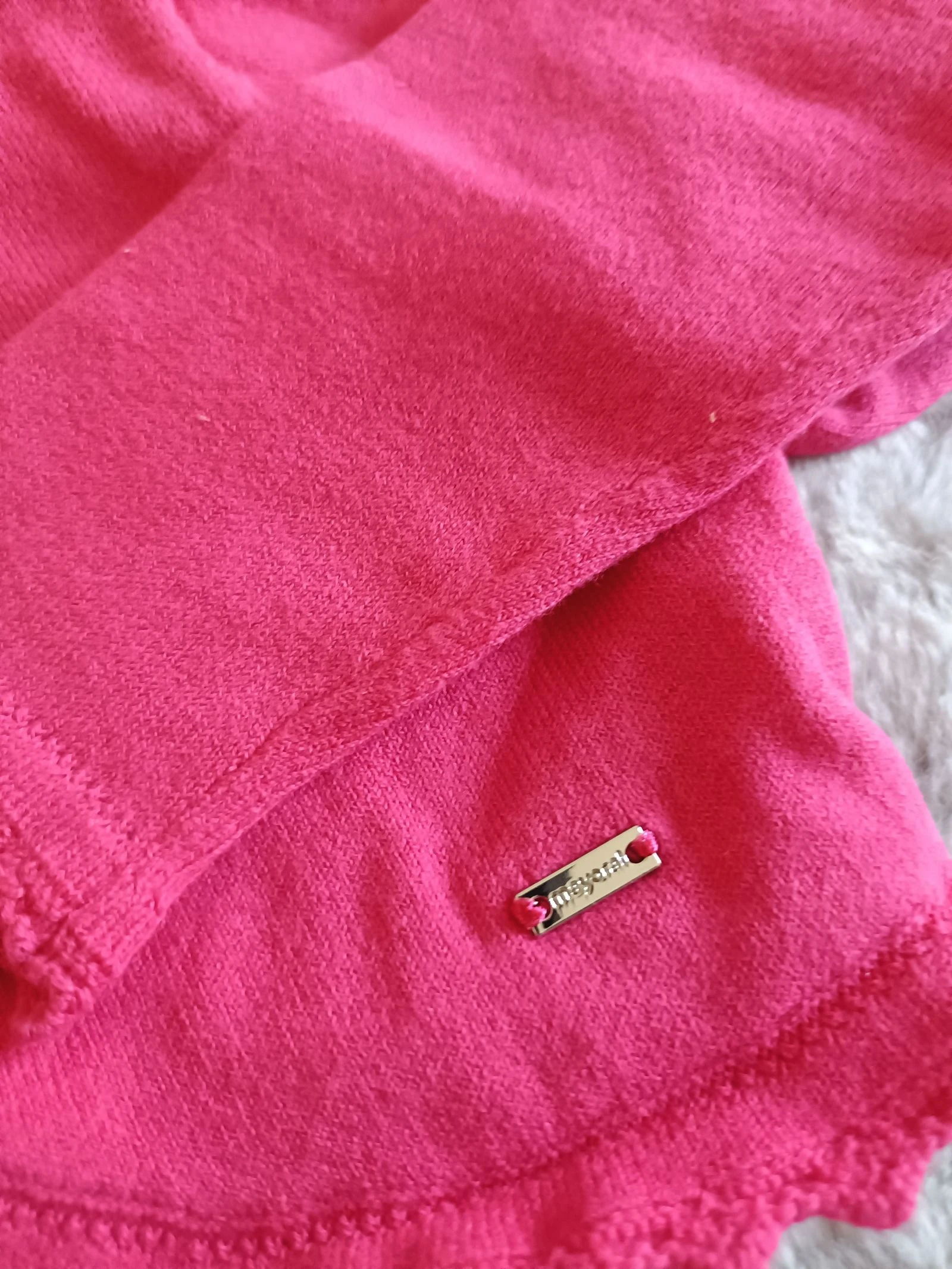 Gilet/boléro Mayoral fuchsia taille 92 – photo 7